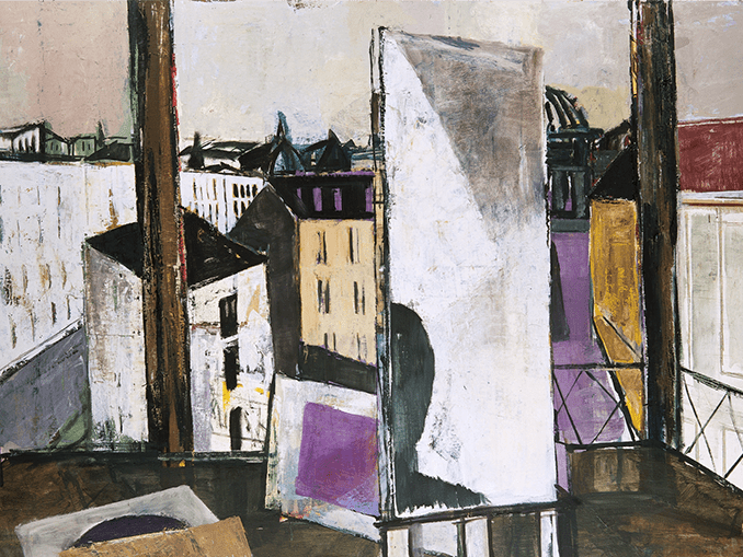 Stefan Plenkers, Stadt und Atelier, 1984