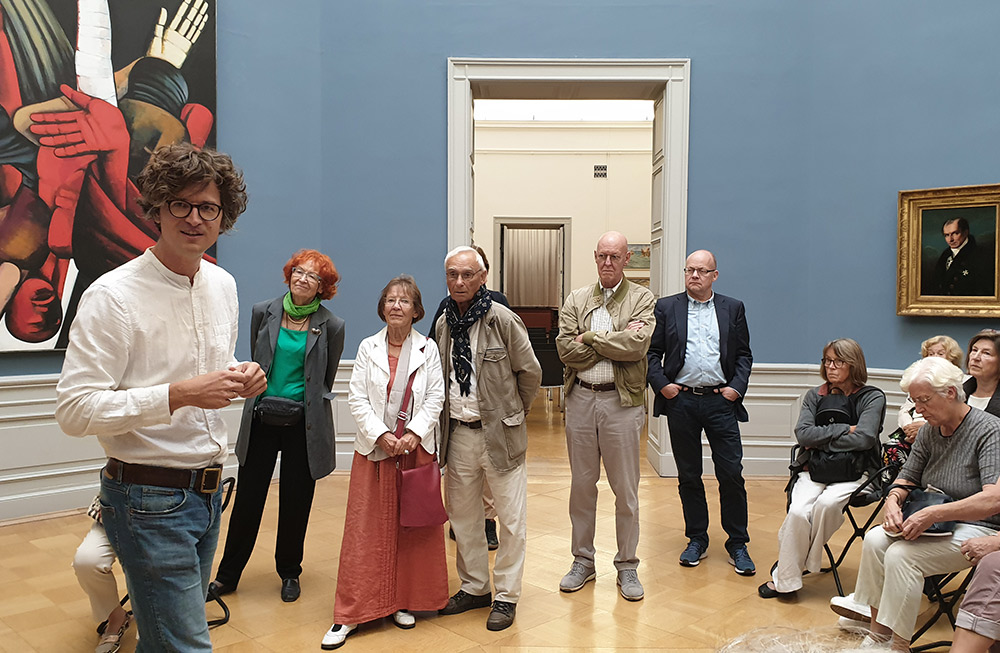 Im Lindenau-Museum, Exkursion nach Altenburg