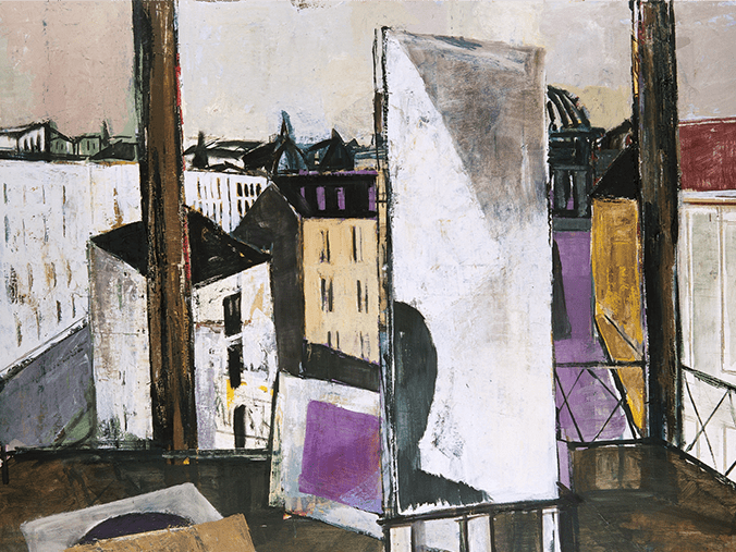 Stefan Plenkers, Stadt und Atelier, 1984