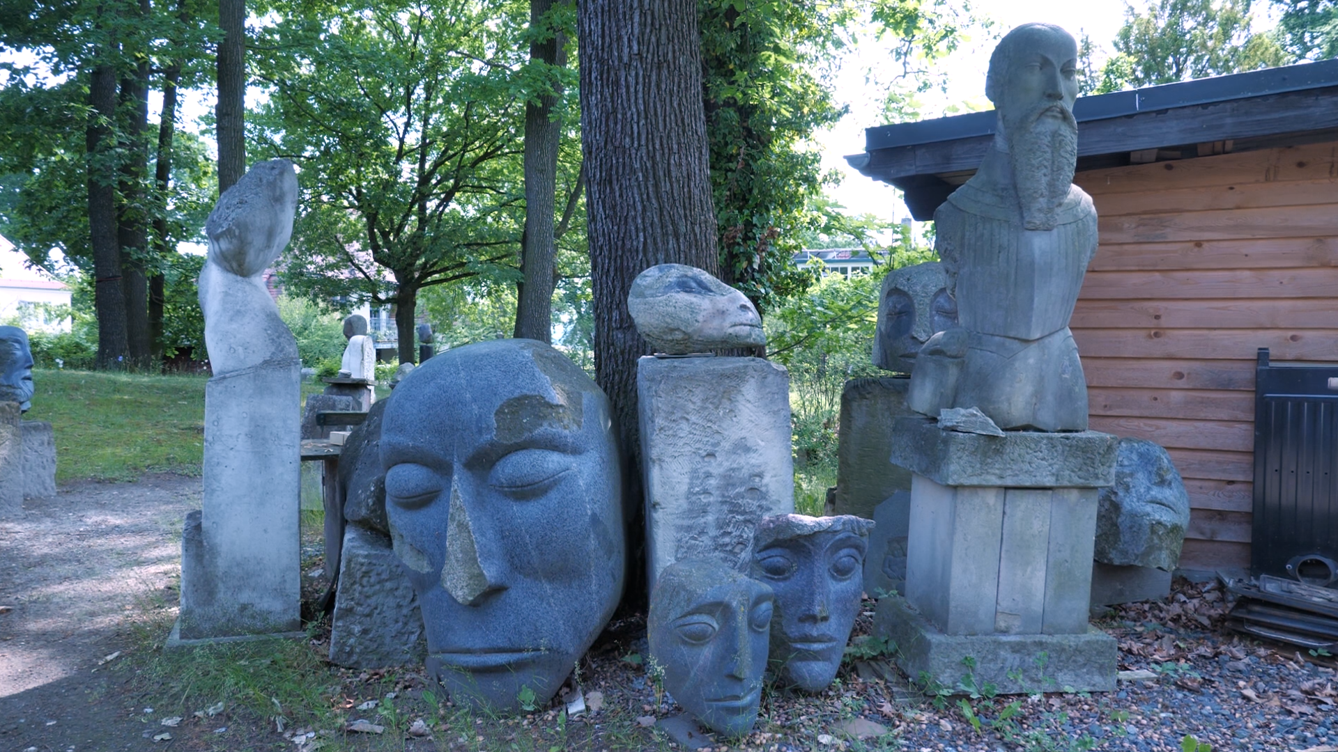 Im Garten von Peter Makolies